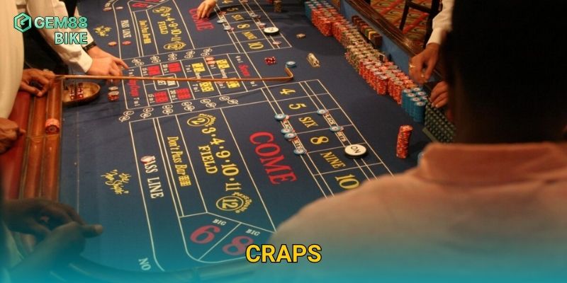 Craps Gem88 – Trò Chơi Xúc Xắc Đầy Kịch Tính Dành Cho Dân Cá Cược 1 Craps Gem88 – Trò Chơi Xúc Xắc Đầy Kịch Tính Dành Cho Dân Cá Cược